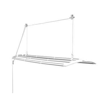 Black laundry drying online rack